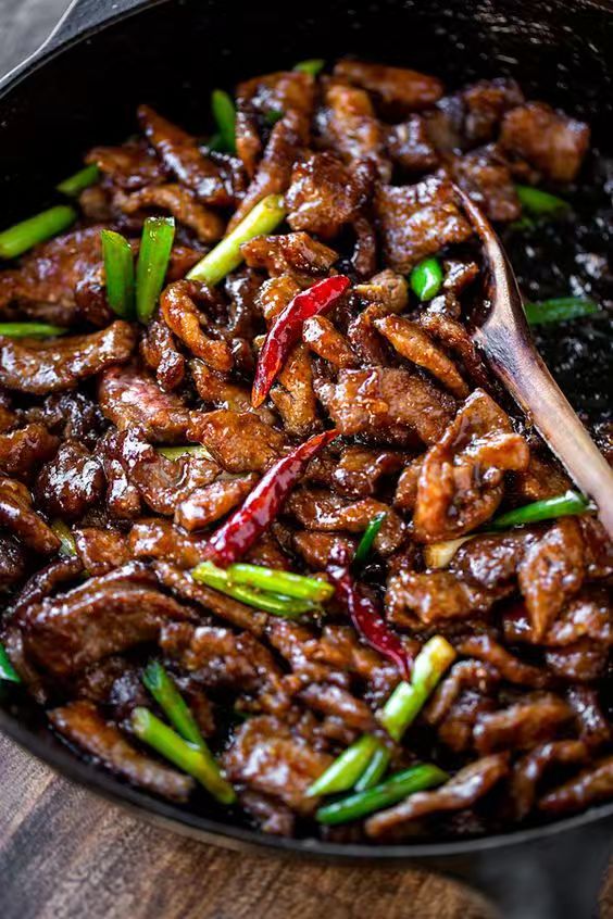 Mongolian Beef at Chen's Chinese Restaurant