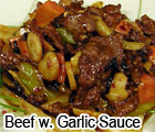 Beef w. Garlic Sauce